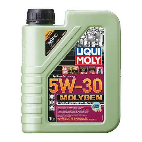 LIQUI MOLY 21224 Molygen New Generation DPF 5W-30 — HC-синтетична моторна олива з технологією Molygen | Максимальний захист двигун Ковель - фото 1