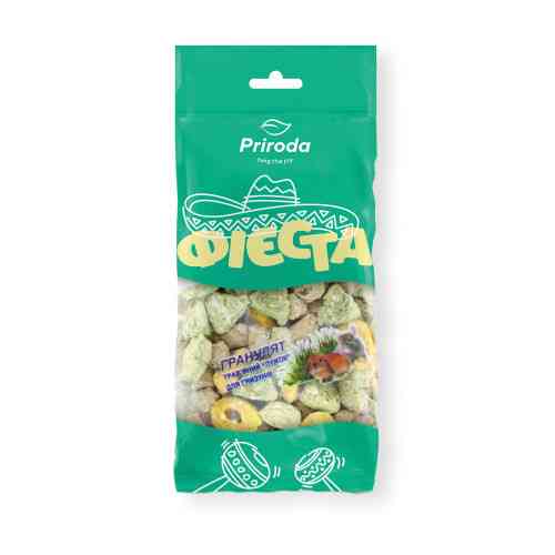 Ласощі Природа Фієста Гранулят трав_яний для гризунів асорті 100 г Київ