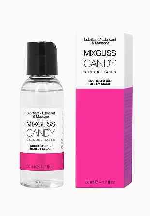 Лубрикант на силиконовой основе MixGliss CANDY - SUCRE D'ORGE (50 мл) с конфетным ароматом Sex Aura Киев