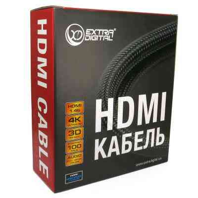 Кабель мультимедійний HDMI to HDMI 15.0m Extradigital (KBH1614) Вінниця