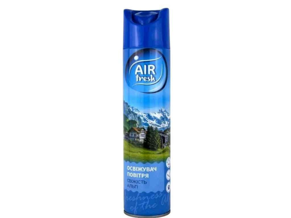 Освiжувач повiтря спрей 300мл СВІЖІСТЬ АЛЬП ТМ AIR FRESH Київ - фото 1