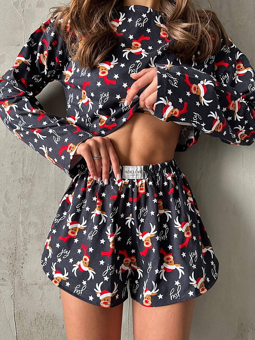 Женская новогодняя пижамка Одесса - изображение 8