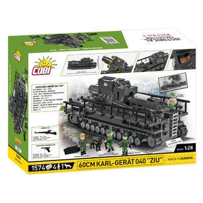 Конструктор Cobi Самоходная мортира Карл 1:28, 1574 деталей (COBI-2560) Винница - изображение 8