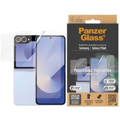 Стекло защитное PANZERGLASS Samsung Galaxy Flip6 Glass & Film (PG_7370) Винница - изображение 1