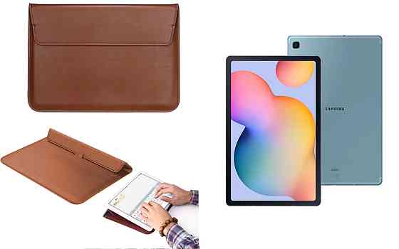 Чохол-конверт VitoCase для Samsung Galaxy Tab S6 Lite 10.4 P610, з функцією підставки для планшета Коричневий Київ
