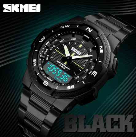 Мужские наручные часы Skmei Marshal Black VIP Киев