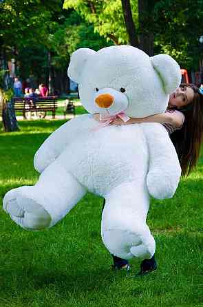 М'яка  іграшка подарунок на 8 березня плюшевий ведмедик Томии 180 см Білий Тернопіль