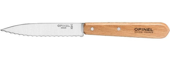 Кухонний Ніж зубчастий Opinel (Опінель) No.113 "Serrated" (001918) Нержавіюча сталь Нововолинськ - фото 2