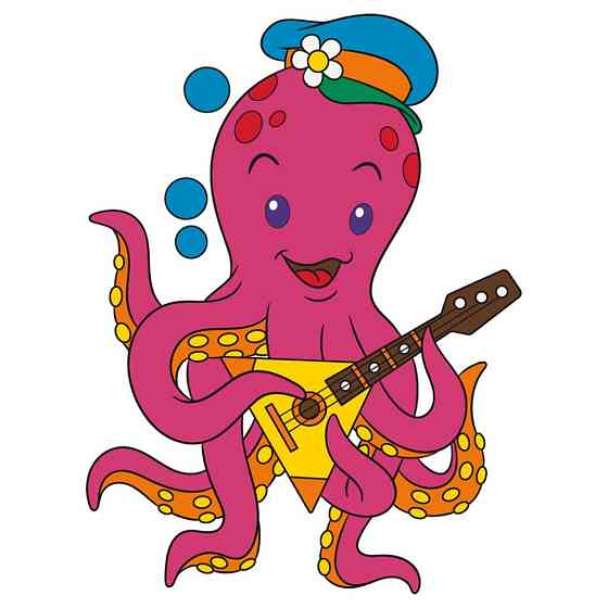 Дитяча розмальовка на полотні "Гітарист" 15076-AC  25х30 см Вінниця