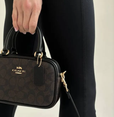 Небольшая женская сумочка на плечо Coach (3537-2) Киев