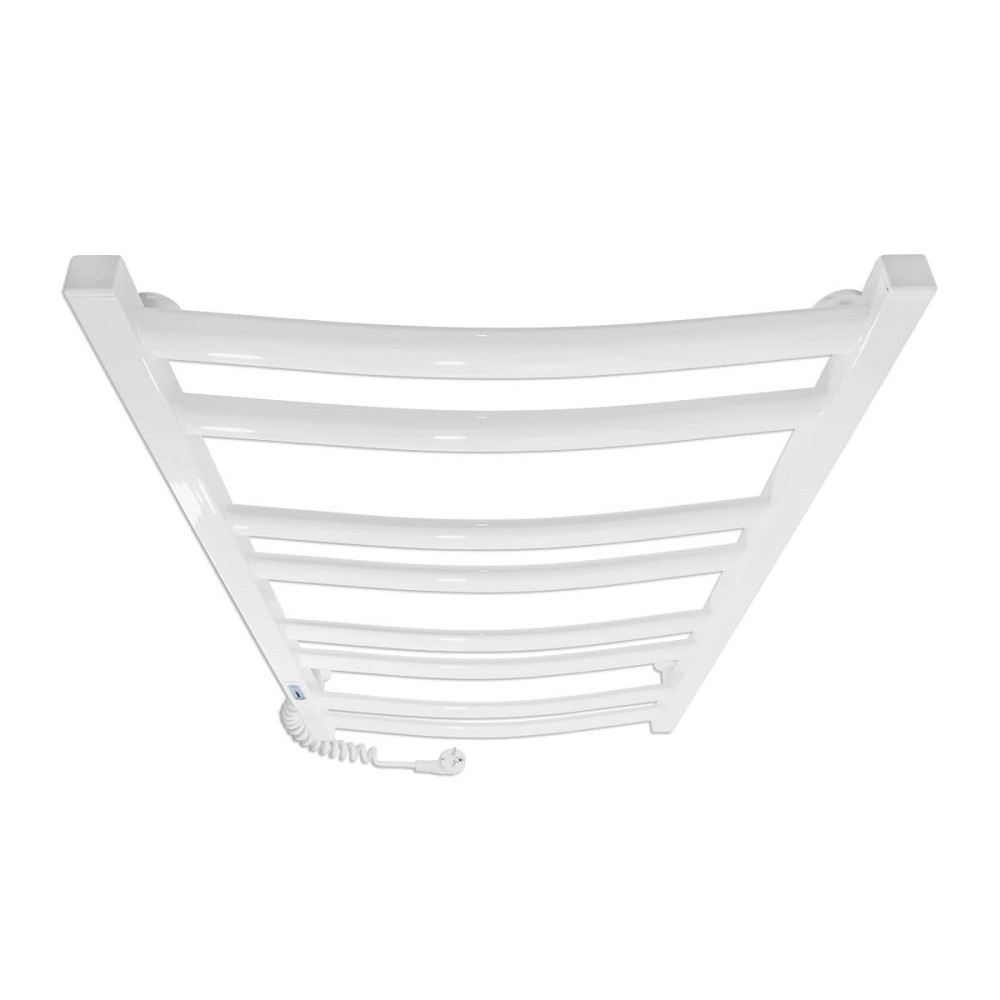 Электрический полотенцесушитель Laris Зебра Атлант ЧК8 500Х900 Э белый, левое подключение Киев - изображение 3