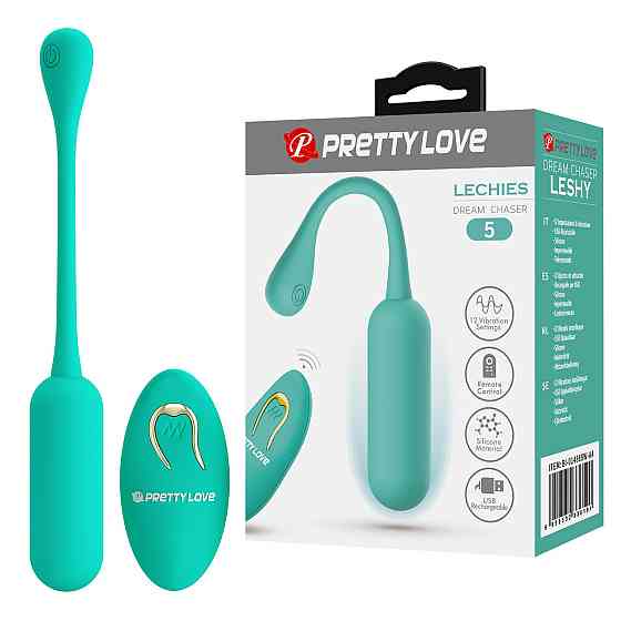 Виброяйцо с дистанционным управлением Pretty Love - Lechies Dream chaser 5 Green, BI-014867W-A4 Sex Aura Киев