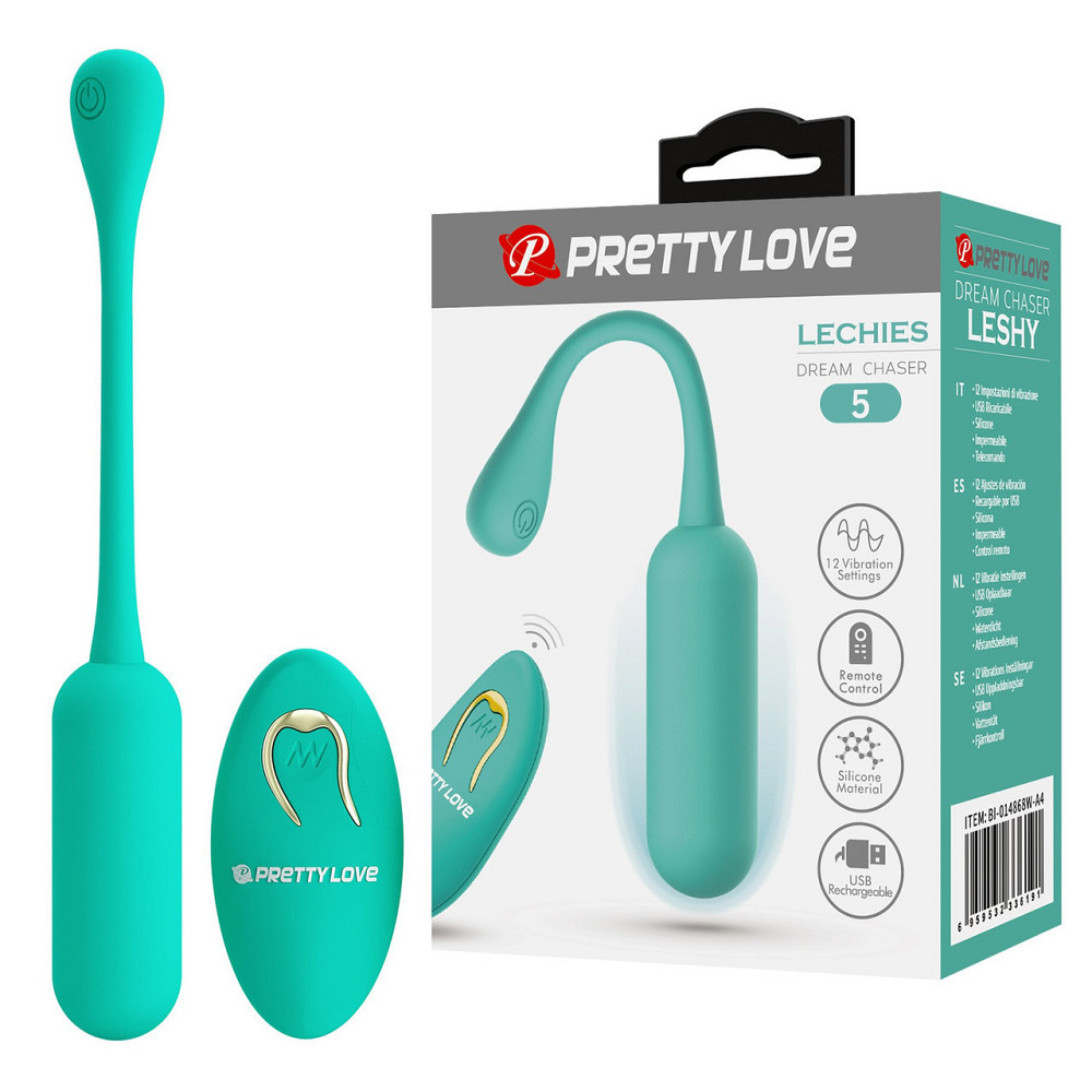 Виброяйцо с дистанционным управлением Pretty Love - Lechies Dream chaser 5 Green, BI-014867W-A4 Sex Aura Киев - изображение 1