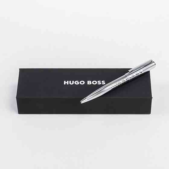 Кулькова ручка Hugo Boss Label Chrome Ровно
