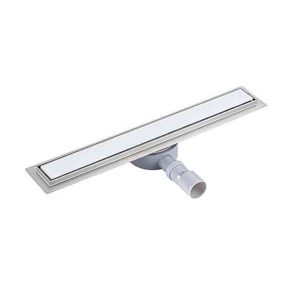 Трап із неіржавкої сталі Qtap Scorpio Tile900 лінійний під плитку (поворотний сифон/сухий закрив) Київ