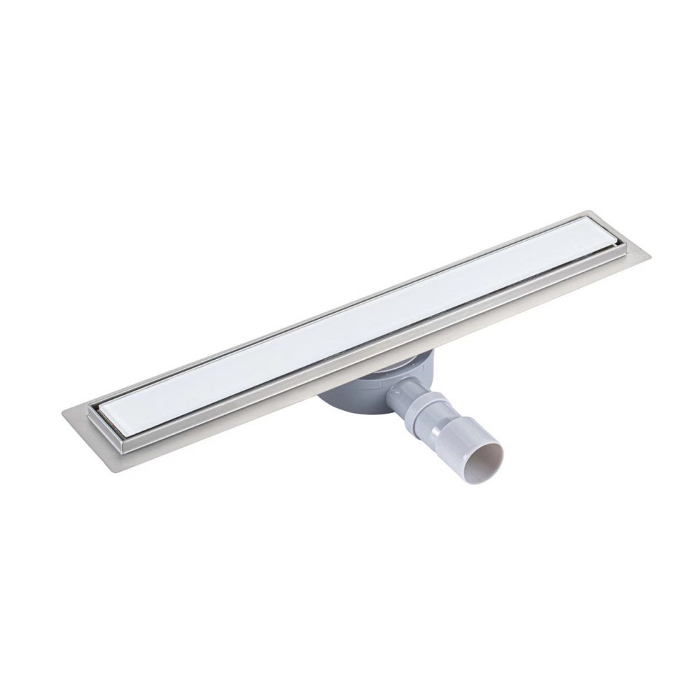 Трап из нержавеющей стали Qtap Scorpio Tile900 линейный под плитку (поворотный сифон/сухой затвор) Киев - изображение 1