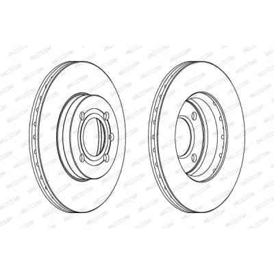 Гальмівний диск FERODO DDF207 Вінниця