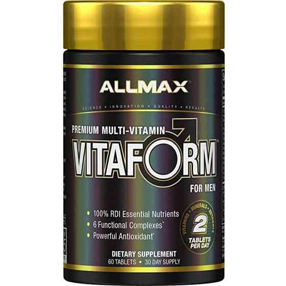 Комплекс витаминов для мужчин Allmax Nutrition VitaForm for Men 60 tabs Луцк