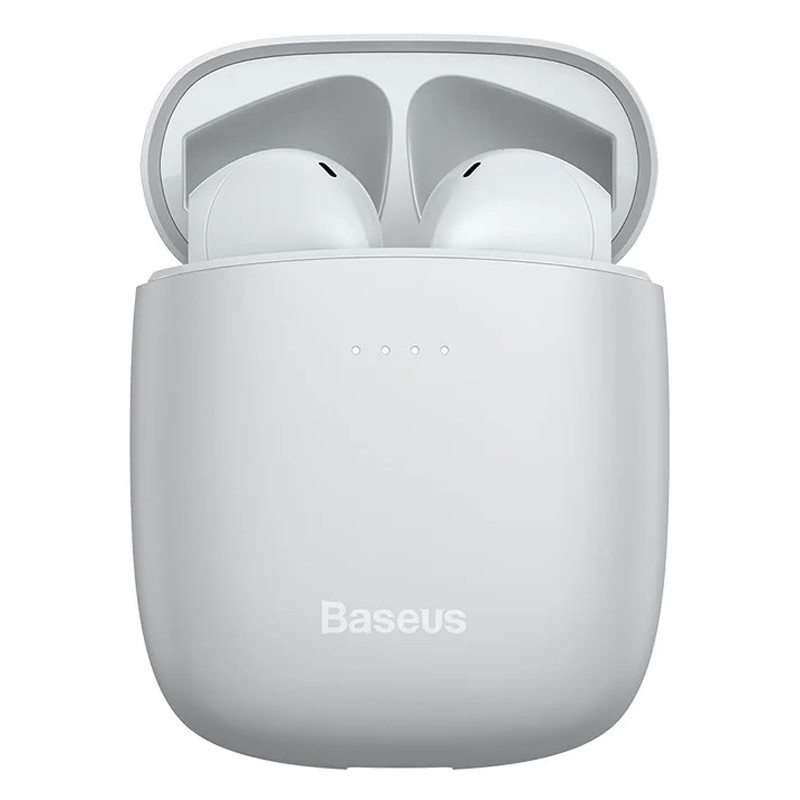 Бездротові Bluetooth-навушники BASEUS Encok W04 True Wireless Earphones NGW04-02 (Білі) Миколаїв - фото 2