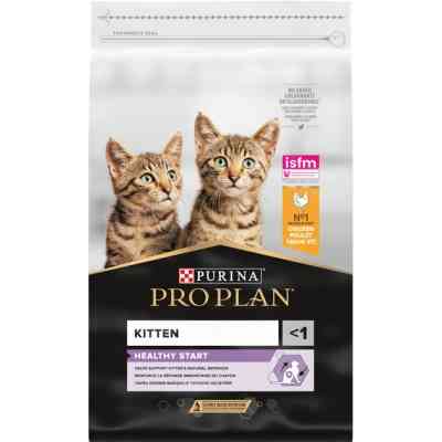 Сухой корм для кошек Purina Pro Plan Original Kitten с курицей 10 кг (7613036505307) Винница
