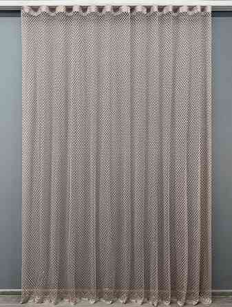 Тюль VR-Textil 1879т Гипюр Какао 300х270 см (42-0835) Киев