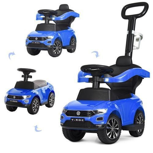 Каталка-толокар Metr+ батьківська ручка підставка Червоний 2 в 1 (651-3) Чернигов - изображение 2