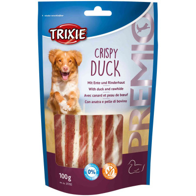 Лакомство для собак Trixie PREMIO Crispy Duck 100 г (4011905317052) Винница - изображение 1