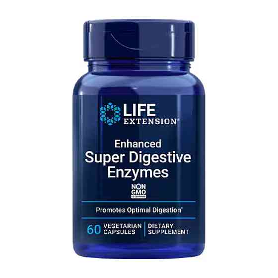 Покращені травні ферментиLife Extension Enhanced Super Digestive Enzymes - 60 veg caps Київ