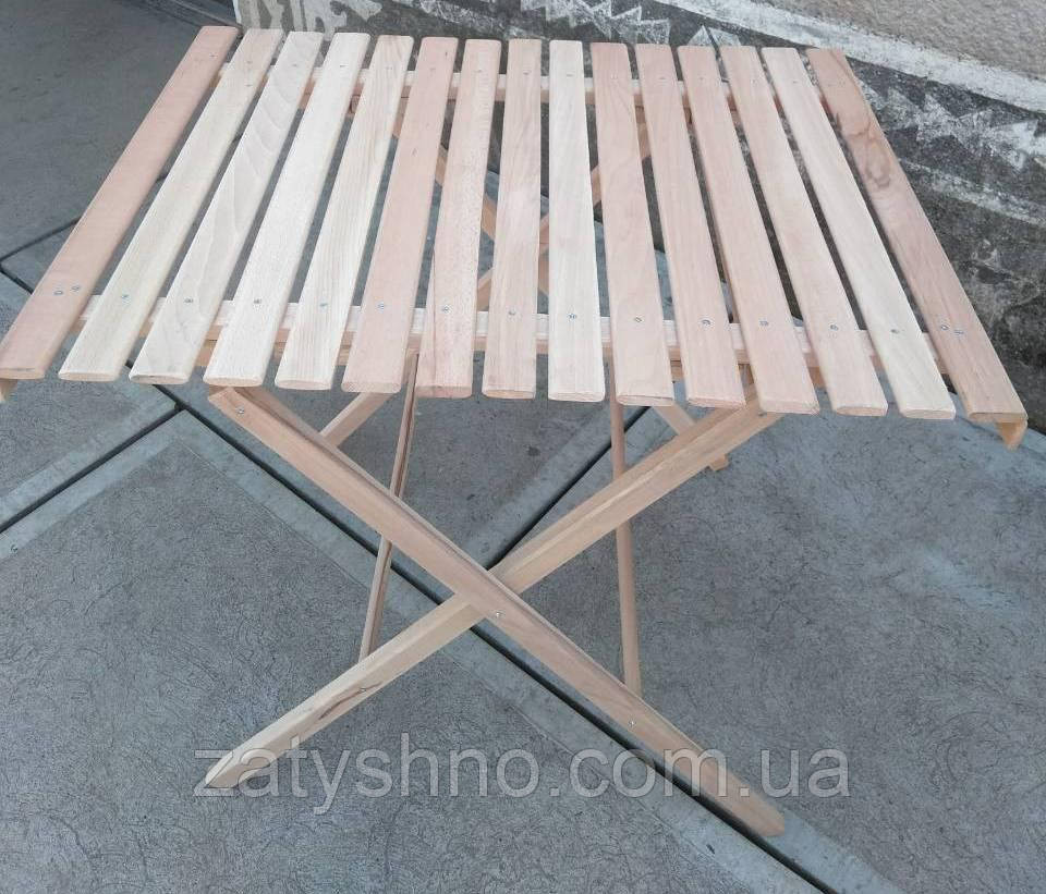 Стіл складаний буковий Київ - фото 1