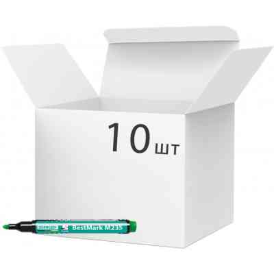 Маркер Stanger водостійкий, 1-3 мм зелений 10 шт (MARKER-PER-STM235G10) Вінниця