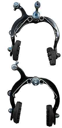 Гальмо велосипеда U-brake (чорне) (комплект, перед + зад) Мукачево