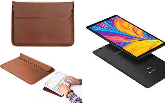 Чехол-конверт VitoCase для Teclast P10HD, с функцией подставки для планшета Коричневый Киев