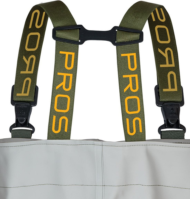 Водонепроницаемые Заброды (Комбинезон) усиленные с карманом для рыбалки PROS 