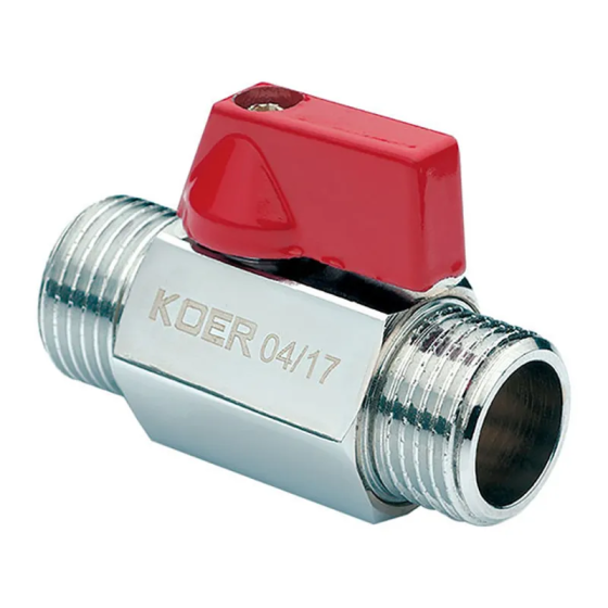 Кран "міні" 1/2" ШШМ Koer KR.402 (KR0157)   ( 24328 ) Харків