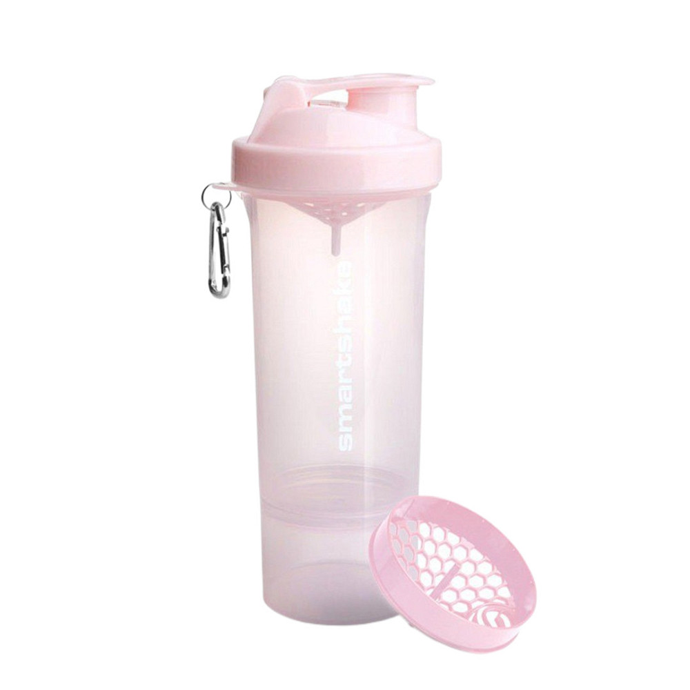 Шейкер спортивний SmartShake Slim 500ml Cotton Pink (Light Lavender) Луцк - изображение 1