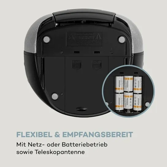 Бумбокс Auna Harper CD Boombox з Німеччини Уцінка Дніпро - фото 8