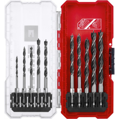 Набор сверл Einhell по дереву 10шт, 3-8мм, кейс (108733) Винница - изображение 9