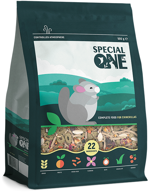 Полнорационный корм Спешиал Ван Special One для шиншилл, 500 г Винница - изображение 1