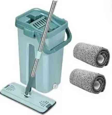 Комплект швабра з відром автоматичний віджим Лентяйка Отжим Ведро. Харків