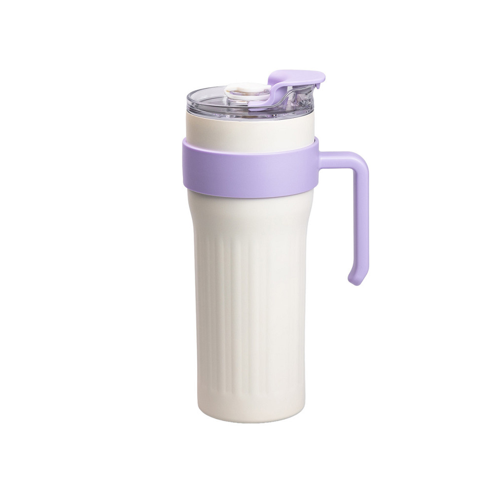 Термочашка Big Mac 1,2 л з трубочкою біла HP-14-24W Коломия - фото 1