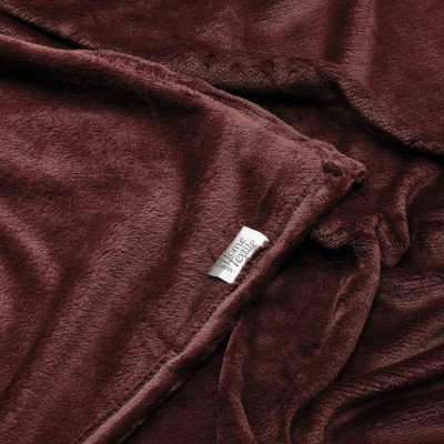 Плед Ardesto Flannel 160х200см, 100% поліестер, бургунді (ART0221SB) Вінниця - фото 3