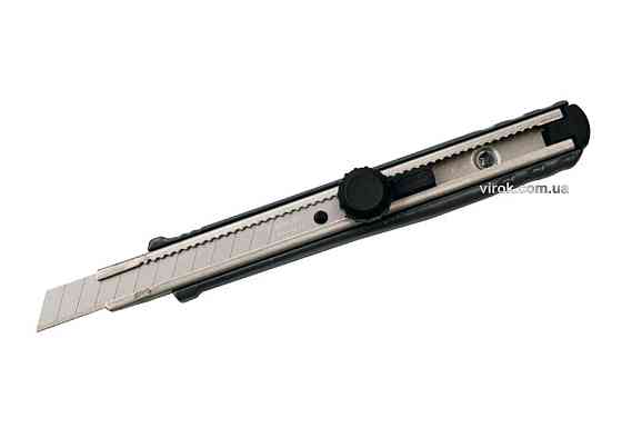 Ніж STANLEY "FatMax" з висувним лезом з відломними сегментами : M= 9 мм, L= 135 мм. [Металевий корп] Одеса
