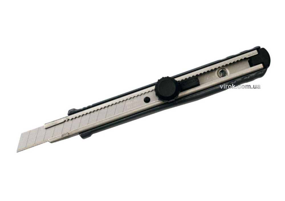 Ніж STANLEY "FatMax" з висувним лезом з відломними сегментами : M= 9 мм, L= 135 мм. [Металевий корп] Одеса - фото 1