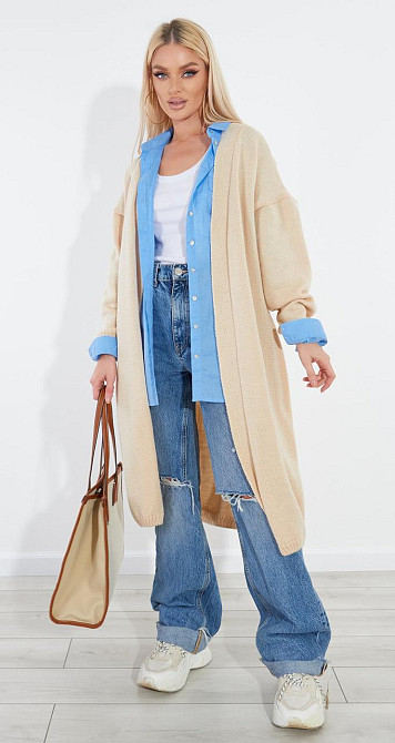 Свободный облегченный кардиган (42-48) Киев - изображение 1