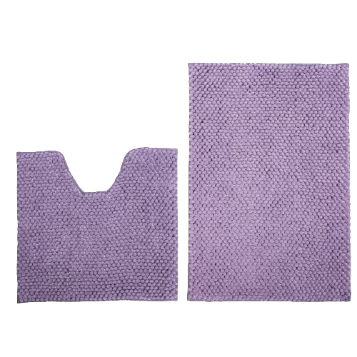 Набір килимків для ванної 2шт: 55*50см+55*80см Ананас ірисовий Дариана Житомир