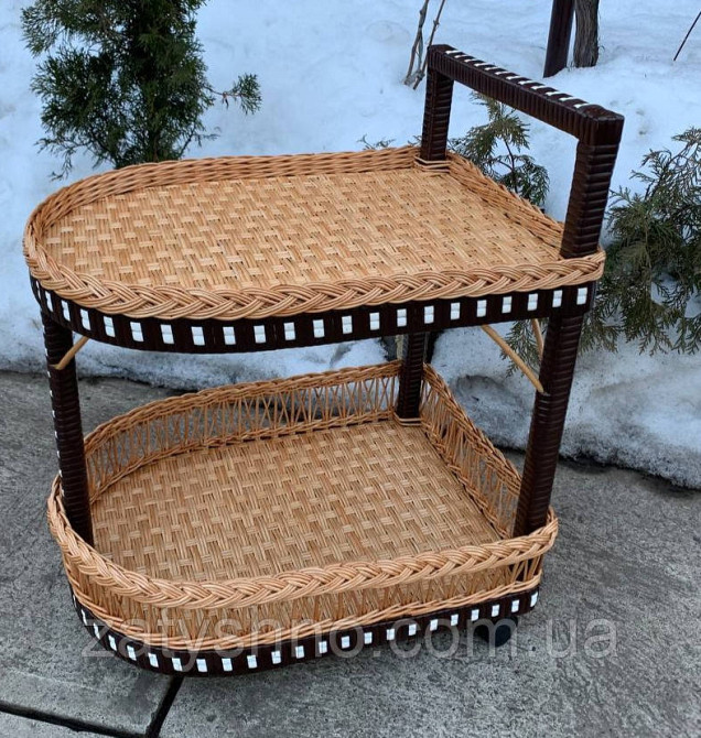 Барный столик плетеный из лозы с ротангом Киев - изображение 4