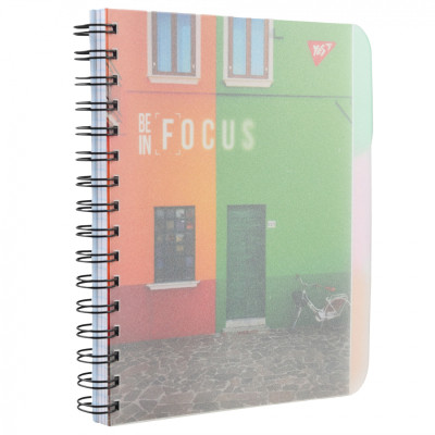 Блокнот Yes В6 Be in focus 144 аркуша пластикова обкладинка (681954) Вінниця - фото 3