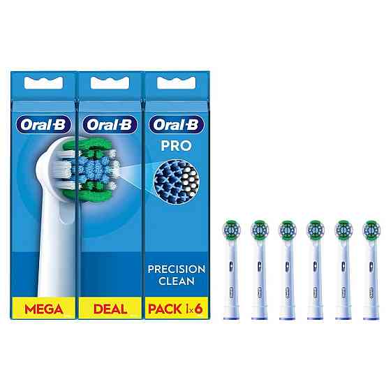 Насадка для зубної електрощітки Braun Oral-B Pro Cross Action EB50RX (6 шт.) ( 27686 ) Харків