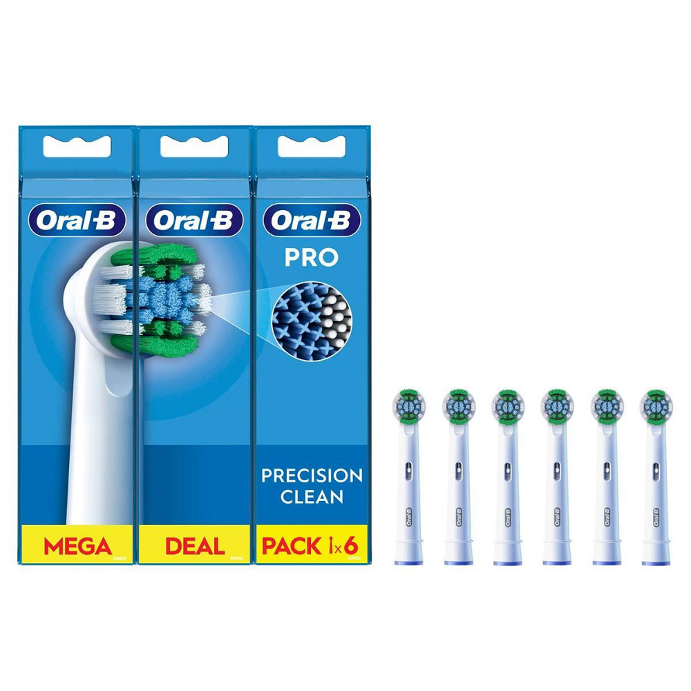 Насадка для зубної електрощітки Braun Oral-B Pro Cross Action EB50RX (6 шт.) ( 27686 ) Харків - фото 1