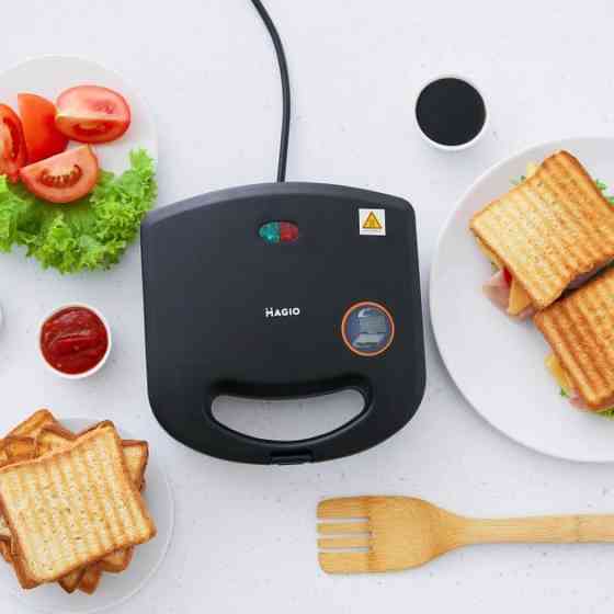 Гриль електричний MAGIO, Потужний притискний електрогриль для дому, Електричний гриль для м'яса KB-28 Івано-Франківськ